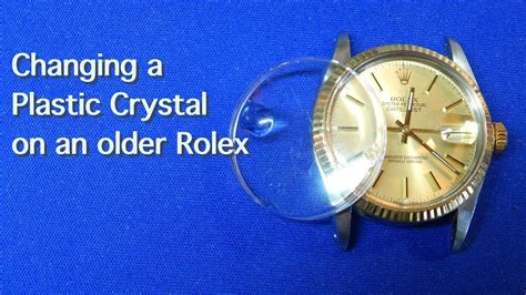 rolex watch glass replacement|Rolex crystal replacement.